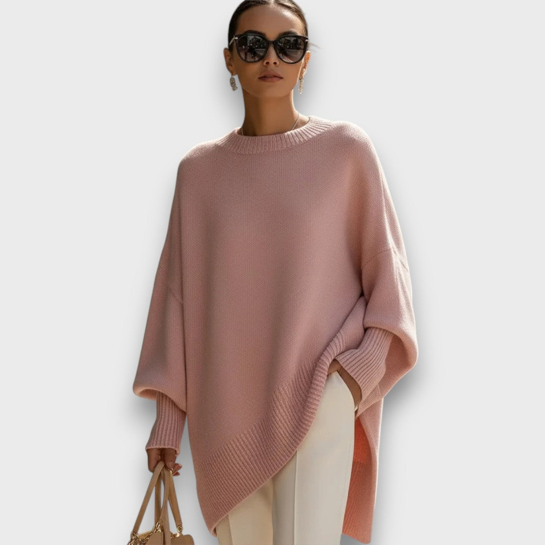 Leona | Strikket uldtrøje med afslappet elegance