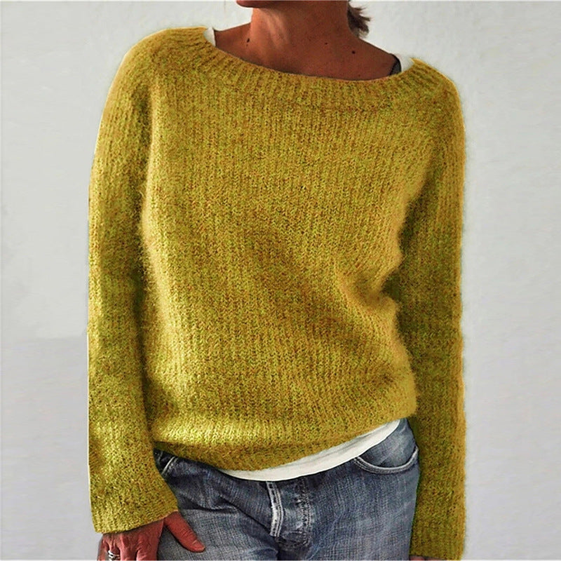 Fiona | Blød Sweater med Naturlig Charme