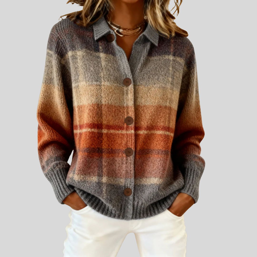 Marissa™ | Tidsløs Ternet Cardigan