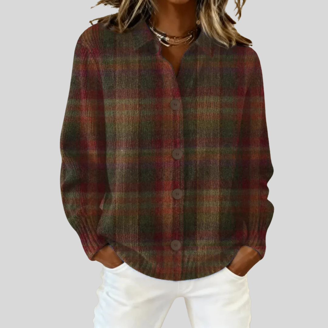 Samantha™ | Revival Ruitjes Cardigan