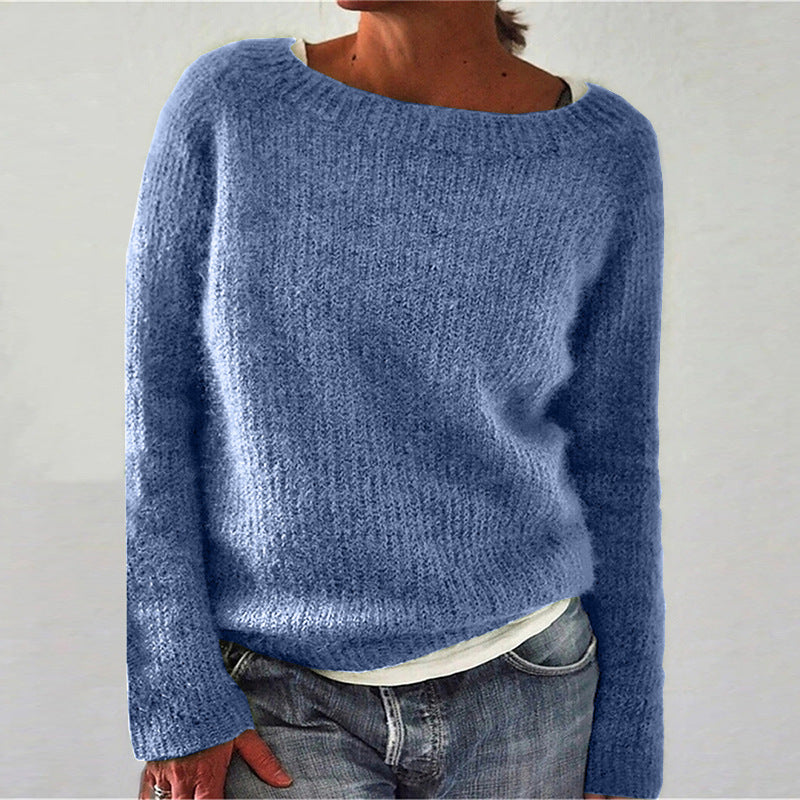 Fiona | Blød Sweater med Naturlig Charme