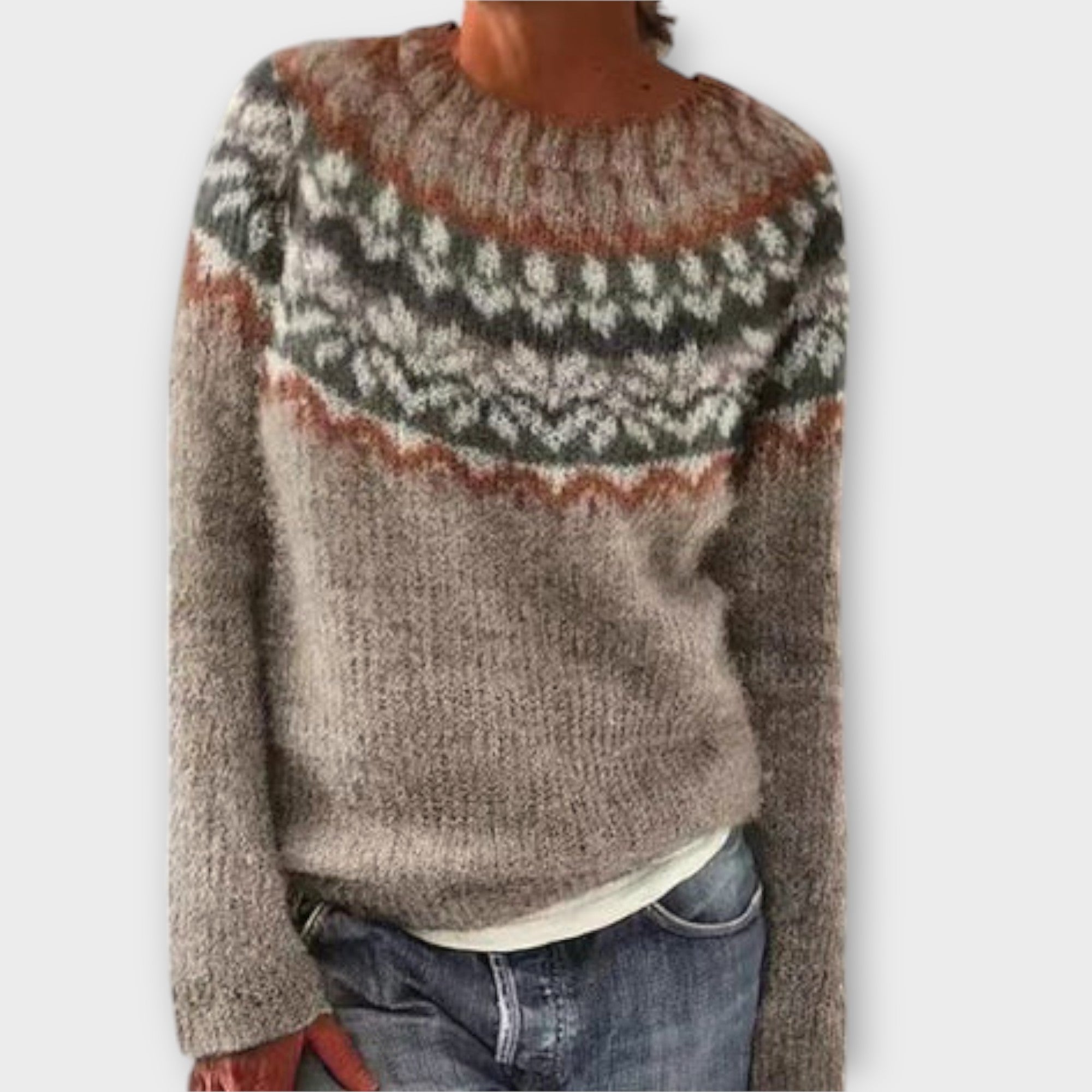 Noelyzah | Retro Komfortabel Trøje