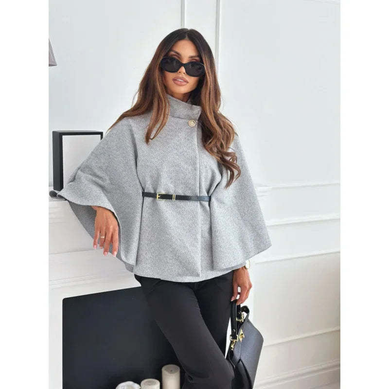 Amalia | Regular Fit Frakke med Justerbart Livrem