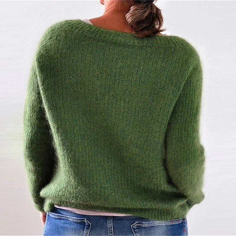 Fiona | Blød Sweater med Naturlig Charme