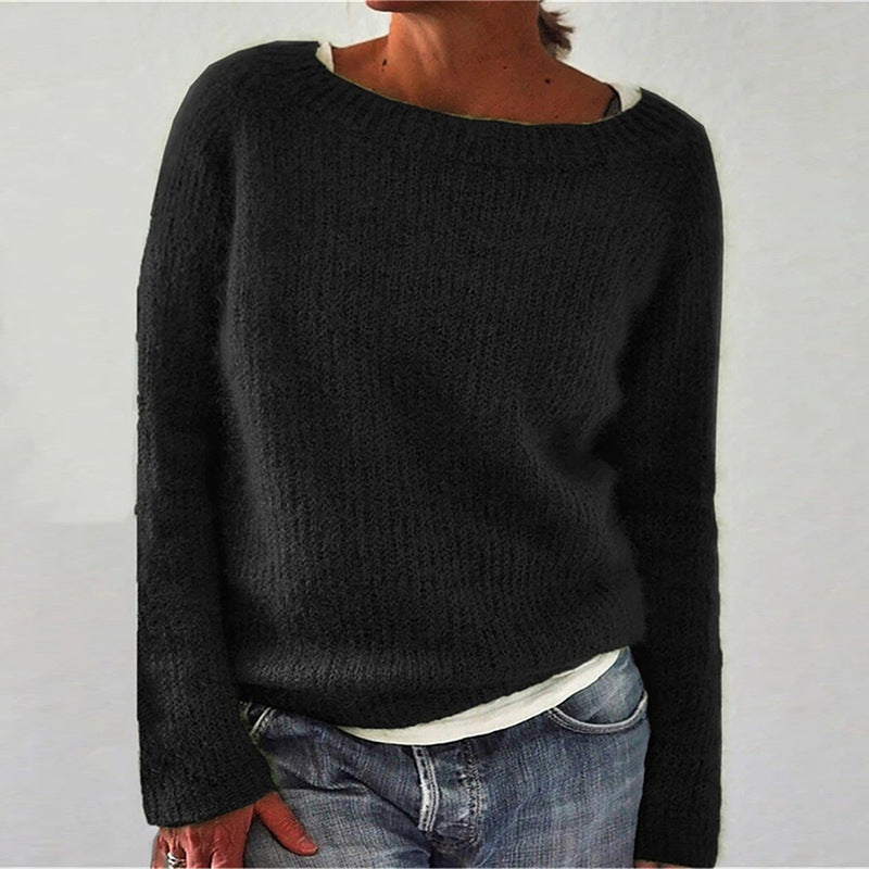 Fiona | Blød Sweater med Naturlig Charme