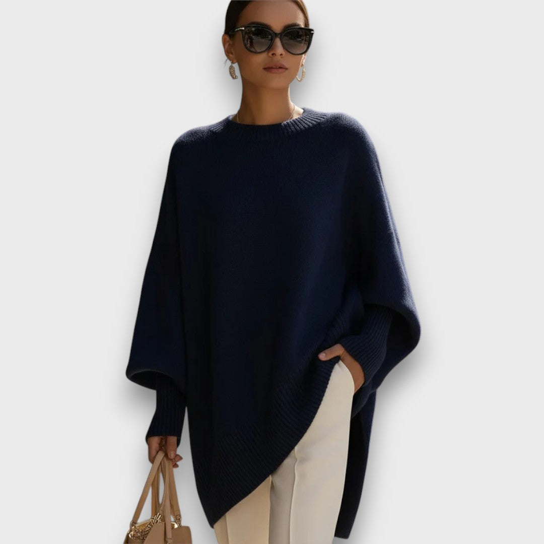 Leona | Strikket uldtrøje med afslappet elegance