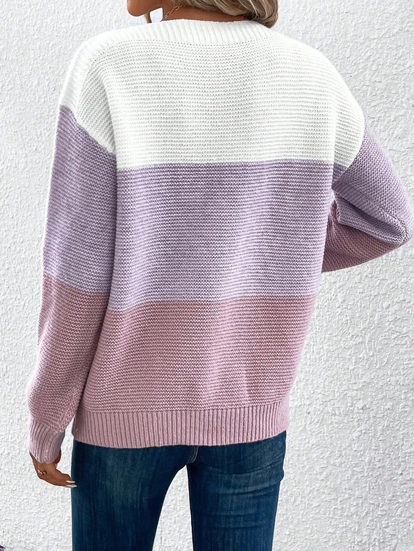 Serena | Blød Gradient Sweater med Komfortabel Snit
