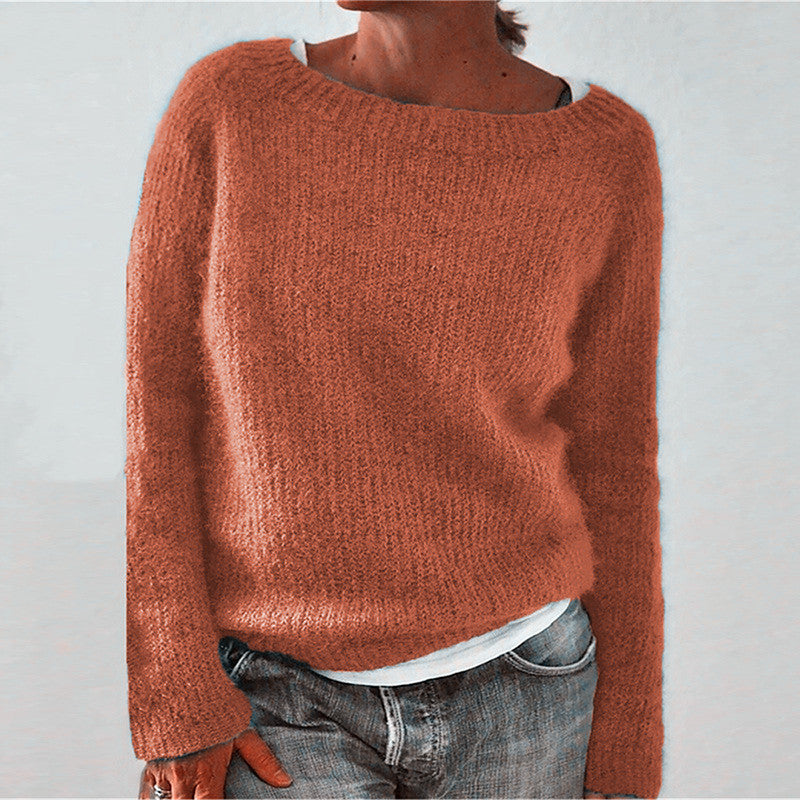 Fiona | Blød Sweater med Naturlig Charme