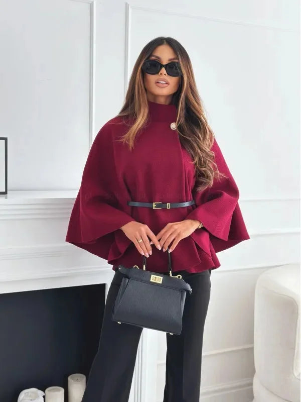 Amalia | Regular Fit Frakke med Justerbart Livrem